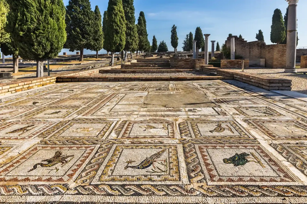 mosaico en italica